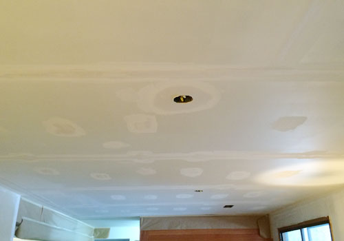 Ceiling repairs