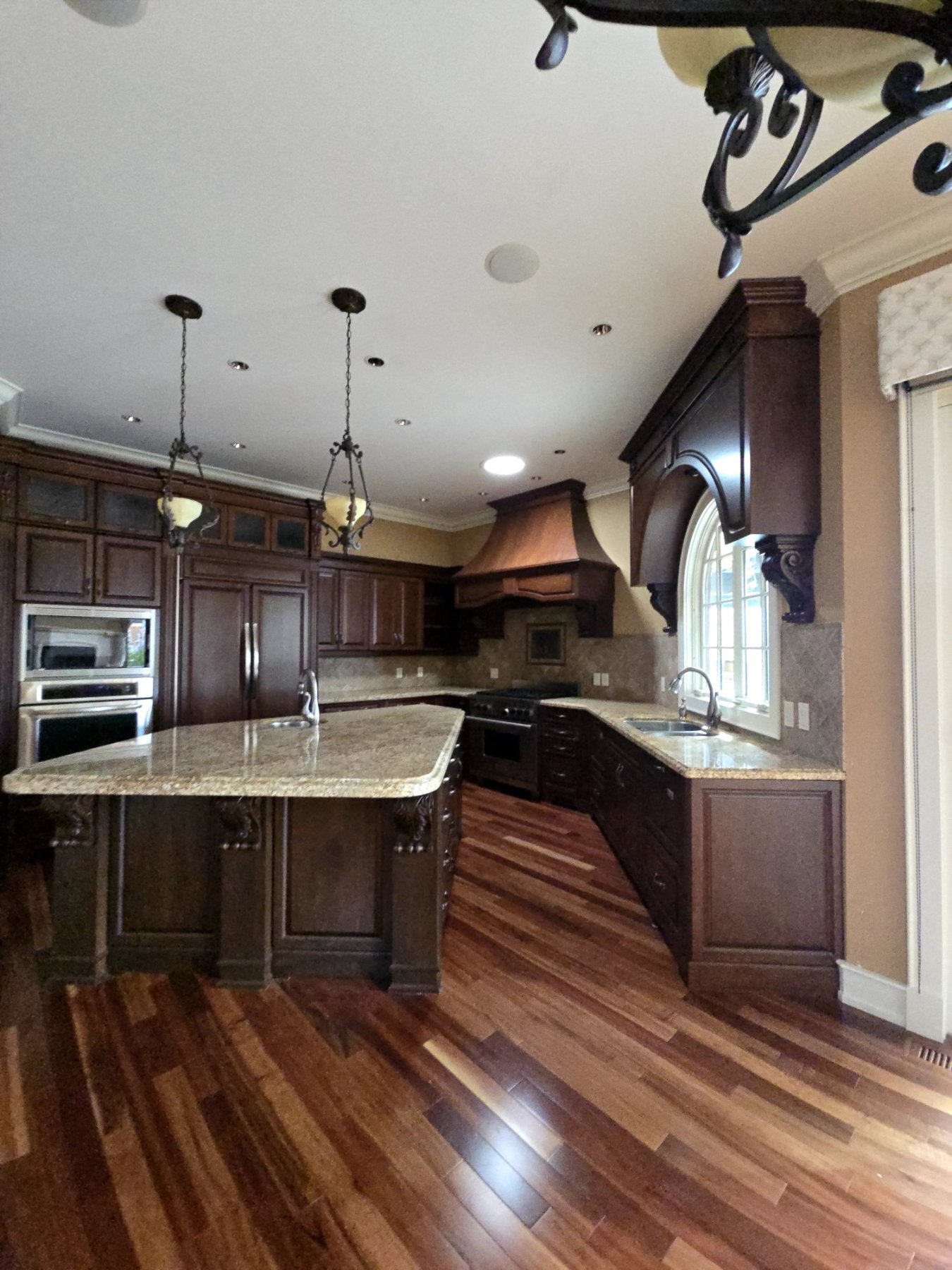 Finished kitchen ceiling, Kelowna